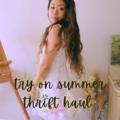 Anna Vlog: Try on Summer Thrift Haul Cover Image