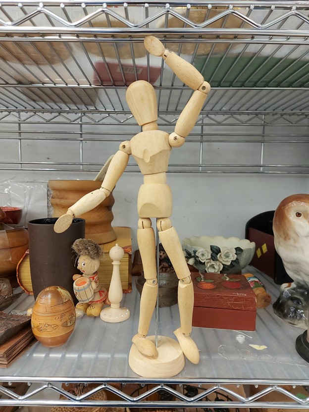 Thrifted art figurine