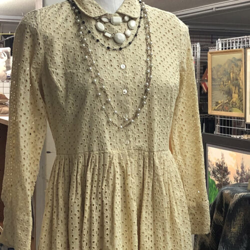 Ivory Vintage Dress