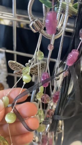 Butterfly necklace at The Salvation Army Thrift Store - Brampton South | Anna jewelry haul