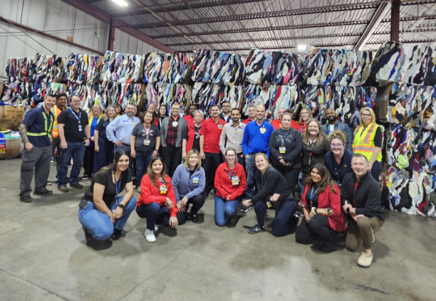 Walmart Corporate Volunteer Day Team Photo